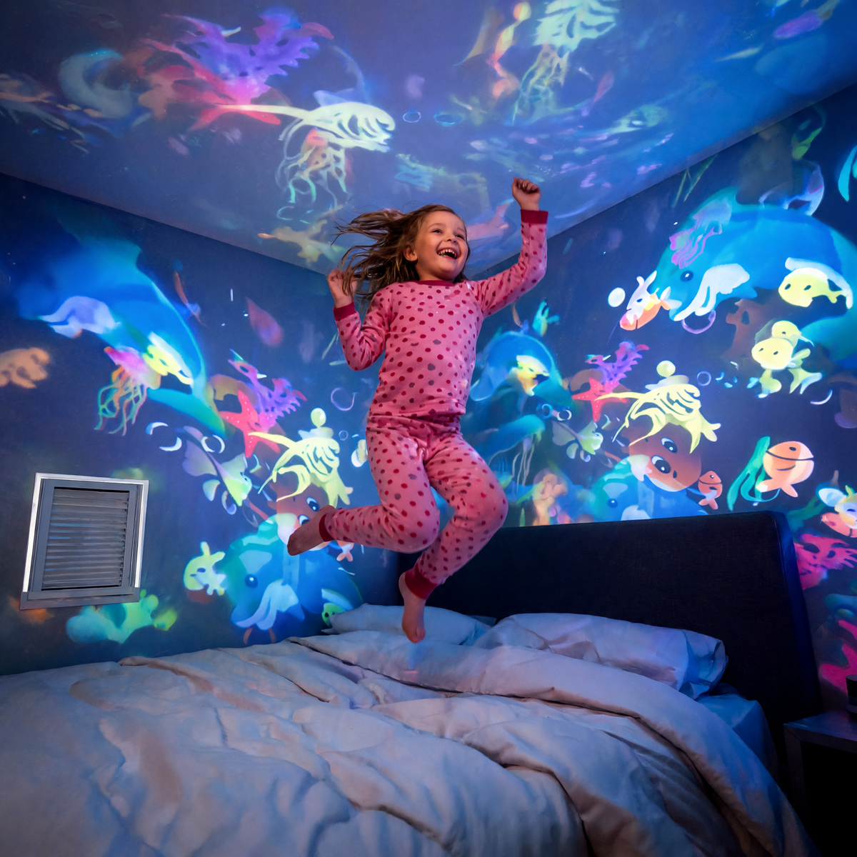 360° Rotating Ocean Projector Lamp